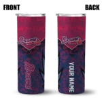 custom atlanta braves spiral burst print navy skinny tumbler best selling 2.webp