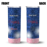 custom atlanta braves starburst tiles navy skinny tumbler best selling 1.webp
