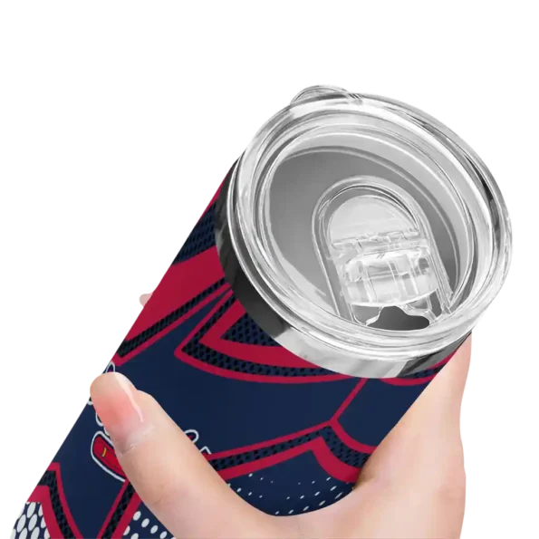 custom atlanta braves web stripes navy white skinny tumbler high quality.webp