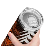 custom baltimore orioles chevron stripes orange skinny tumbler best selling 1.webp