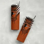 custom baltimore orioles chevron stripes orange skinny tumbler best selling 1.webp