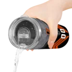 custom baltimore orioles hexagon honeycomb orange black skinny tumbler best selling.webp