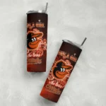 custom baltimore orioles rose romance orange black skinny tumbler best selling 1.webp