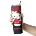 custom boston red sox hello kitty red black skinny tumbler best selling 1.webp