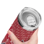 custom boston red sox monogram burst red white skinny tumbler best selling 1 1.webp