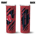 custom boston red sox star pop red black skinny tumbler best selling 3.webp