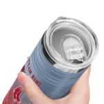 custom boston red sox swirl texture red skinny tumbler best selling.webp