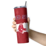 custom boston red sox torn band red white skinny tumbler best selling 1.webp