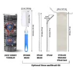 custom chicago cubs chevron v blue gray skinny tumbler best selling 1.webp