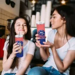 custom chicago cubs sparkle lips blue skinny tumbler best selling 1.webp