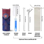 custom chicago cubs spiral burst print blue skinny tumbler best selling 1.webp