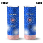 custom chicago cubs starburst tiles blue skinny tumbler best selling.webp