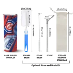 custom chicago cubs web stripes blue white skinny tumbler best selling 1.webp