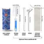 custom chicago cubs zipper leopard blue skinny tumbler best selling.webp