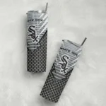 custom chicago white sox chevron stripes black skinny tumbler best selling 1.webp