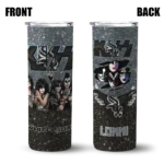 custom chicago white sox kiss band silver skinny tumbler best selling 1.webp