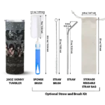 custom chicago white sox kiss band silver skinny tumbler best selling 1.webp