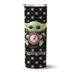 custom chicago white sox yoda cozy black skinny tumbler best selling.webp