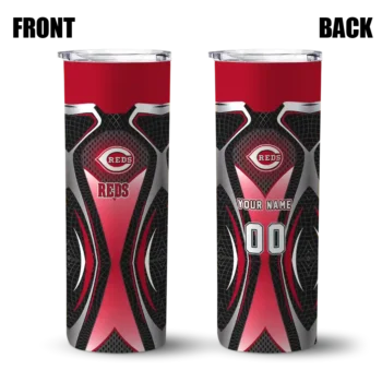 custom cincinnati reds superman emblem red black skinny tumbler fashion forward.webp