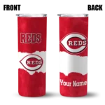 custom cincinnati reds torn band red white skinny tumbler best selling 1.webp