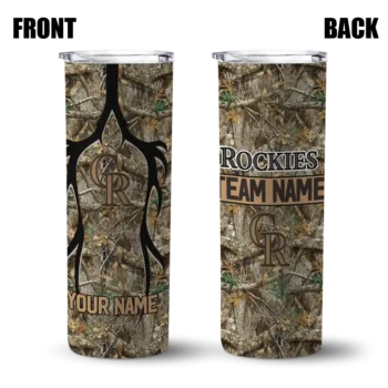 custom colorado rockies antler flow camo skinny tumbler fashion forward.webp