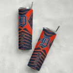 custom detroit tigers camo texture navy skinny tumbler best selling.webp