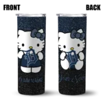 custom detroit tigers hello kitty navy black skinny tumbler best selling.webp