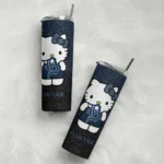 custom detroit tigers hello kitty navy black skinny tumbler best selling.webp
