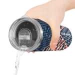 custom detroit tigers monogram burst navy white skinny tumbler best selling.webp