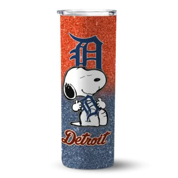 custom detroit tigers snoopy attitude navy skinny tumbler best selling.webp