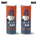 custom detroit tigers snoopy attitude navy skinny tumbler best selling.webp