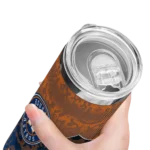 custom houston astros spiral burst print blue skinny tumbler best selling.webp