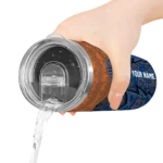 custom houston astros spiral burst print blue skinny tumbler best selling.webp