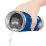 custom houston astros starburst tiles blue skinny tumbler best selling.webp