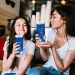 custom houston astros starburst tiles blue skinny tumbler best selling.webp