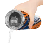 custom houston astros web stripes blue white skinny tumbler best selling.webp