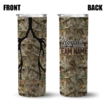custom kansas city royals antler flow camo skinny tumbler best selling.webp