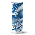 custom kansas city royals helmet clash royal blue skinny tumbler best selling.webp