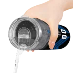 custom kansas city royals hexagon honeycomb royal blue black skinny tumbler best selling.webp