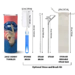 custom los angeles dodgers sparkle lips blue skinny tumbler best selling.webp