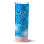 custom los angeles dodgers starburst tiles blue skinny tumbler best selling.webp