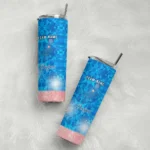 custom los angeles dodgers starburst tiles blue skinny tumbler best selling.webp
