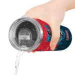 custom miami marlins kiss band red skinny tumbler best selling.webp