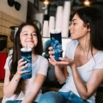 custom miami marlins rose romance blue black skinny tumbler best selling.webp