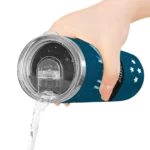 custom miami marlins star cluster blue skinny tumbler best selling.webp