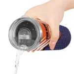 custom new york mets chevron stripes blue skinny tumbler best selling.webp