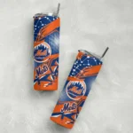 custom new york mets helmet clash blue skinny tumbler best selling.webp