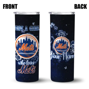 custom new york mets rose romance blue black skinny tumbler fashion forward.webp