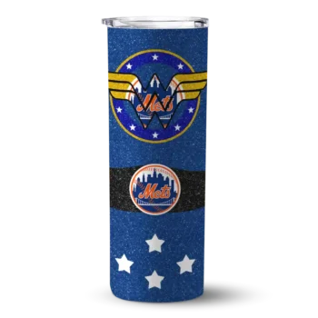 custom new york mets star cluster blue skinny tumbler best selling.webp