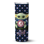 custom new york mets yoda cozy blue black skinny tumbler best selling.webp